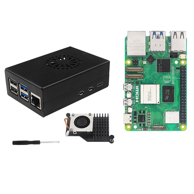 Raspberry Pi 5 8Gb Board - T23C Kit de Inicio Irasptek para