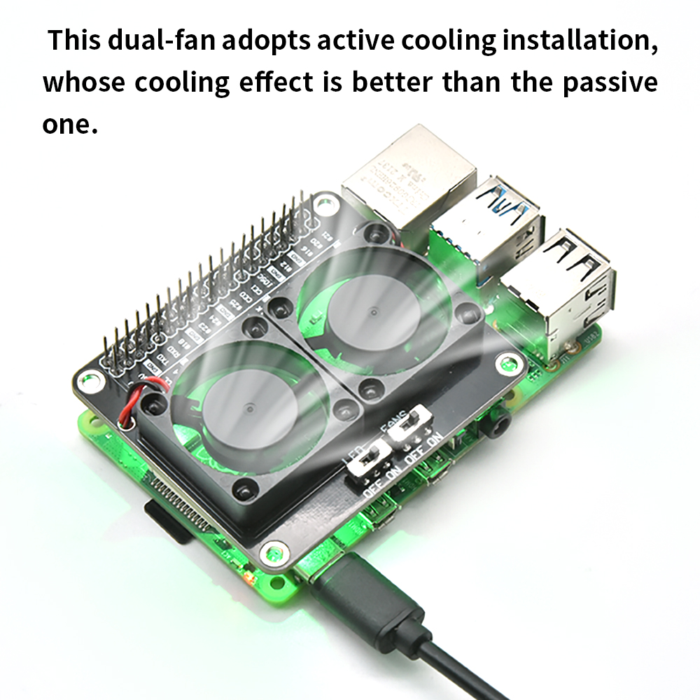 Escudo de ventilador de refrig - Raspberry Pi Water Cooling Kit reseña y precio