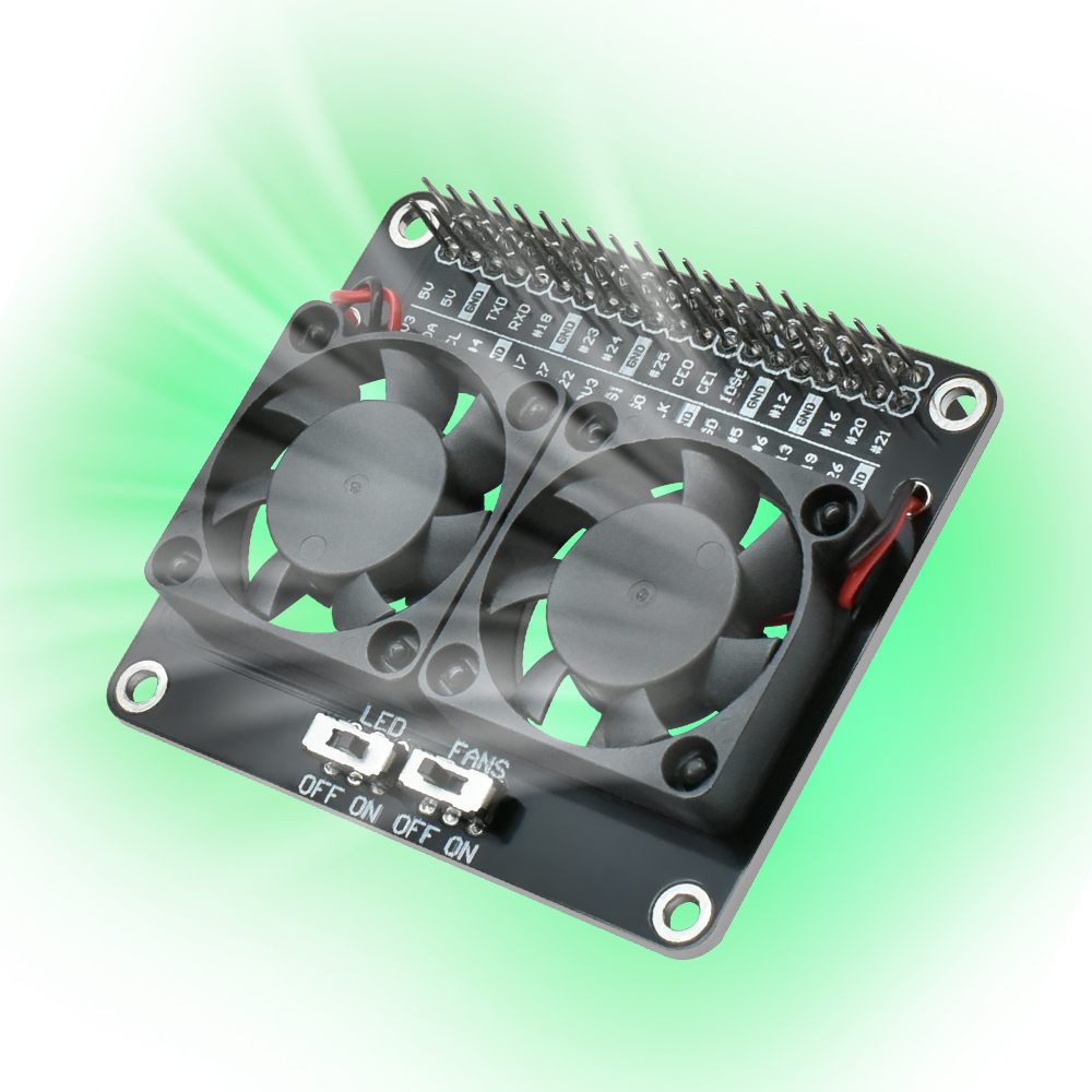 Escudo de ventilador de refrig - Raspberry Pi Water Cooling Kit reseña y precio