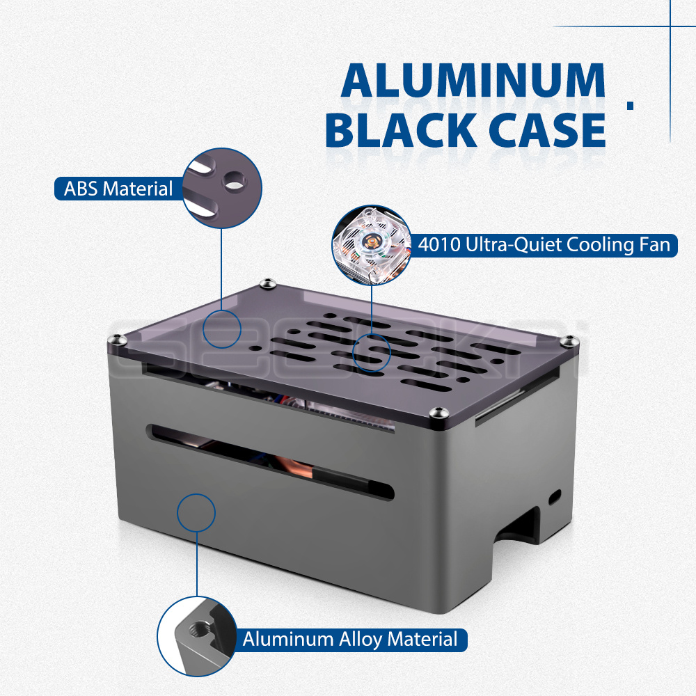 GeeekPi Caja de ladrillo de al - Argon One V3 M.2 Nvme Case reseña y precio