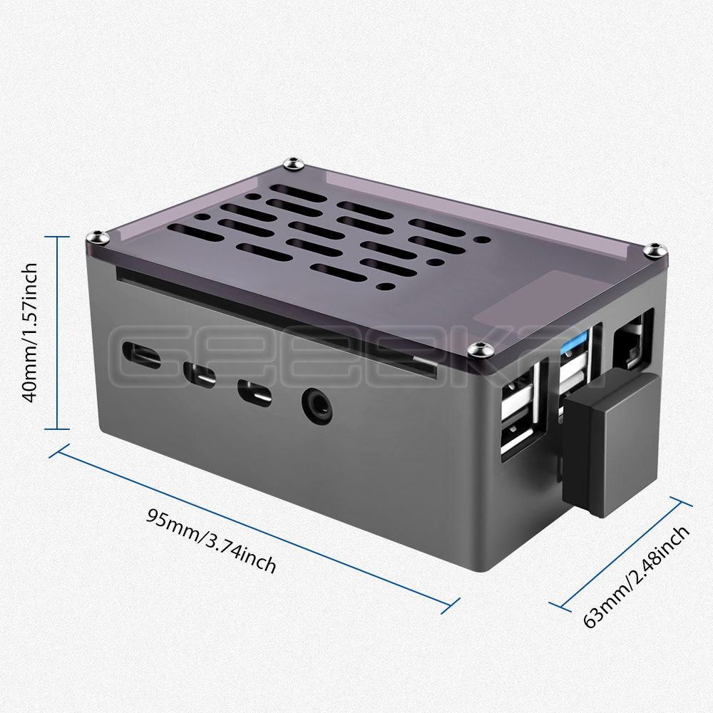 GeeekPi Caja de ladrillo de al - Argon One V3 M.2 Nvme Case reseña y precio